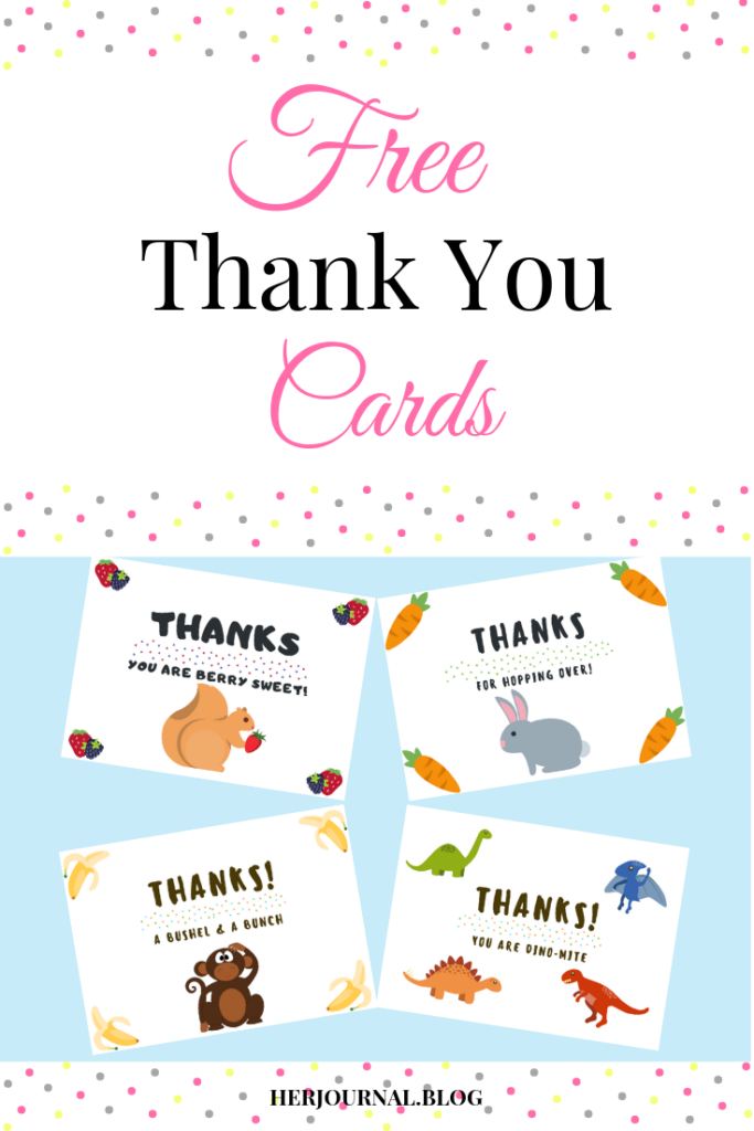 FREE Thank You Cards!