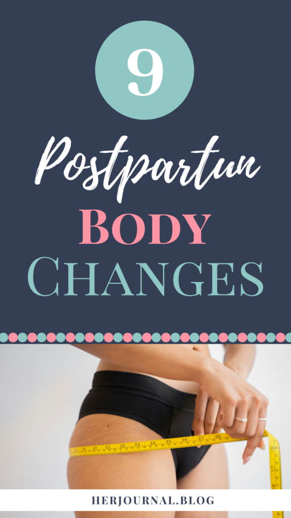 postpartum body changes