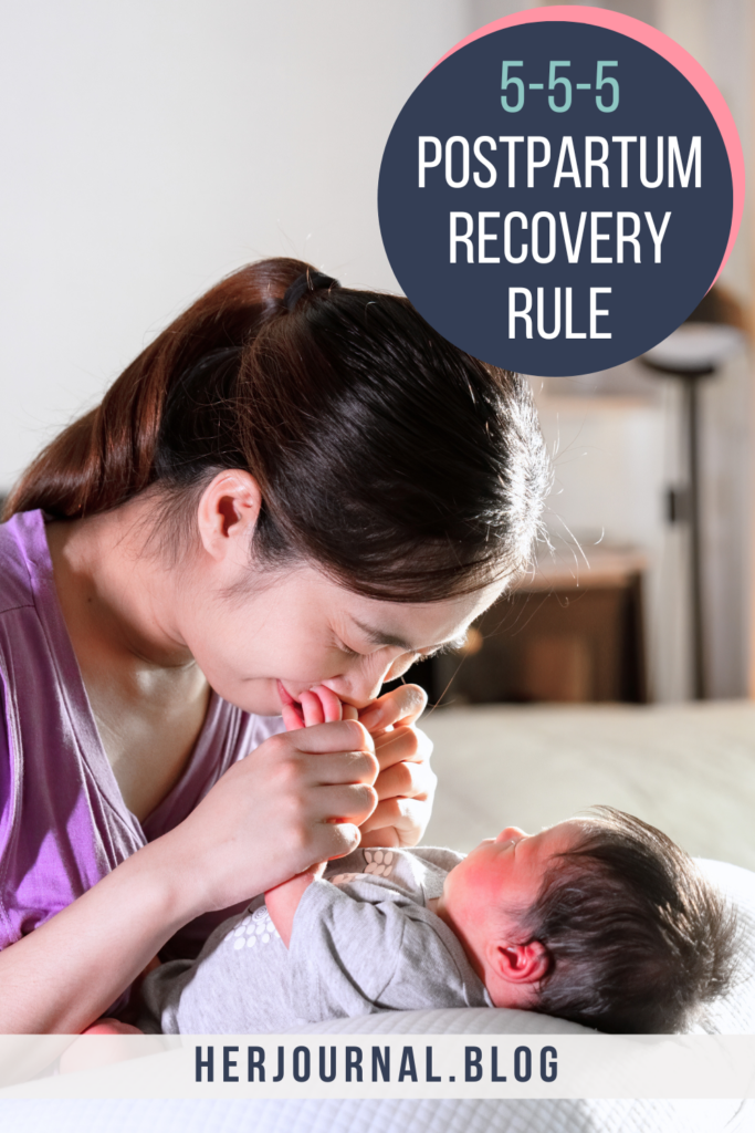 5-5-5 postpartum recovery rule